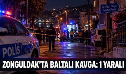 Zonguldak’ta baltalı kavga: 28 yaşındaki genç yaralandı