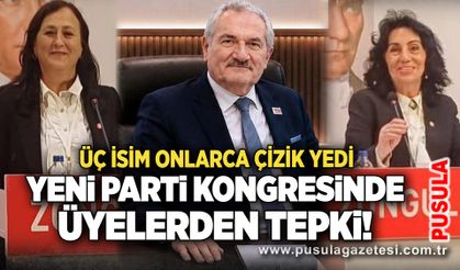 Yeni Parti kongresinde üyelerden tepki! Üç isim onlarca çizik yedi