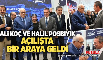 Ali Koç ve Halil Posbıyık Ereğli’de bir araya geldi