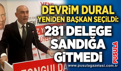 Devrim Dural yeniden başkan seçildi: 281 delege sandığa gitmedi