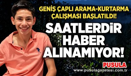 Geniş çaplı arama-kurtarma çalışması başlatıldı: Saatlerdir haber alınamıyor