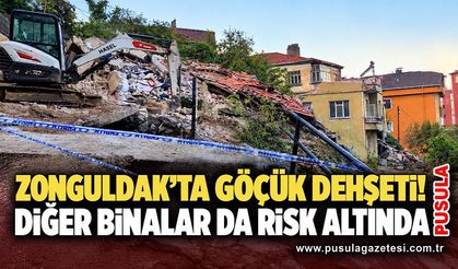 Zonguldak’ta göçük d*hşeti! Diğer binalar da risk altında