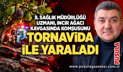 İl Sağlık Müdürlüğü uzmanı, incir ağacı kavgasında komşusunu tornavida ile yaraladı