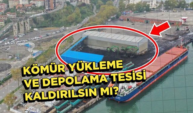 Zonguldak şehir merkezinde yer alan kömür yükleme ve depolama tesisinin kaldırılmasını istiyor musunuz?