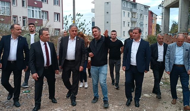 Yarım kalan hastane inşaatı yüklenici firmaya teslim edildi