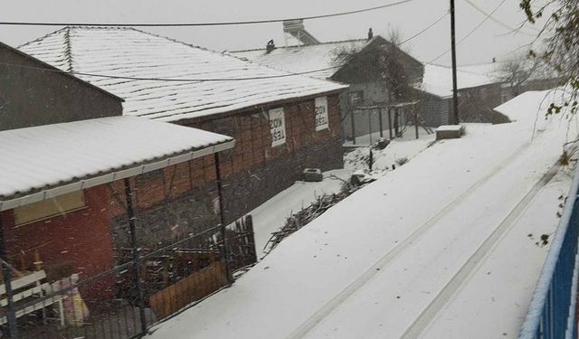 Beyaz esaret geri döndü: Kar ve fırtına etkili oldu