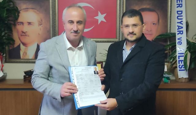 Necdet Karaveli, Belediye Başkan adaylığı için başvuru yaptı
