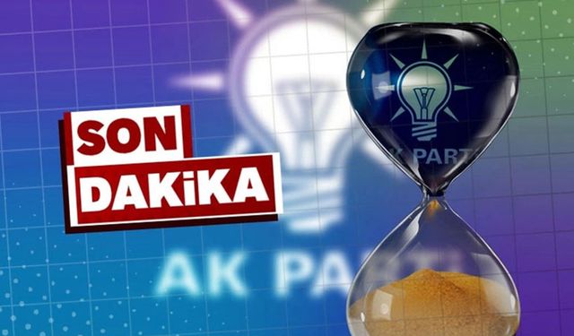 AK Parti kulisleri hareketlendi: Erdoğan düğmeye bastı