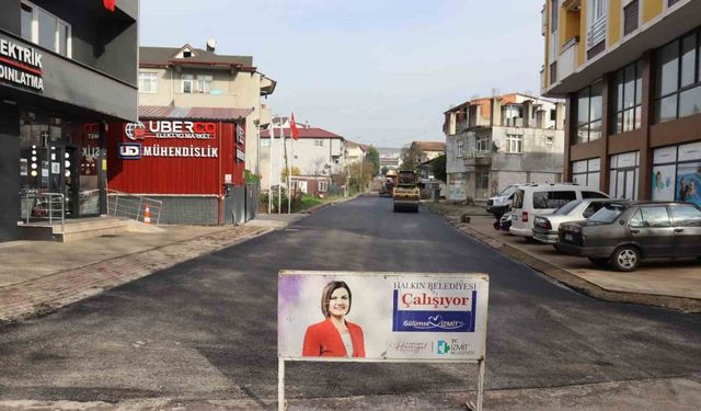 5 ayrı noktada 2 bin 75 tonluk asfalt çalışması yapıldı