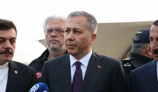 Bakan Ali Yerlikaya: "Şu ana kadar kayıp denizcilerimizden herhangi bir emareye rastlamadık"
