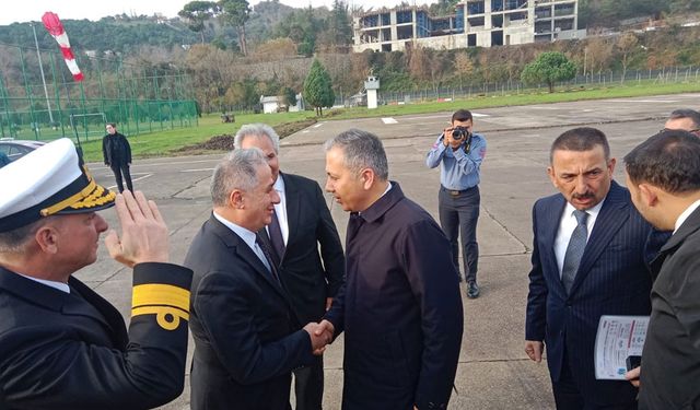 İçişleri Bakanı Ali Yerlikaya Zonguldak'ta