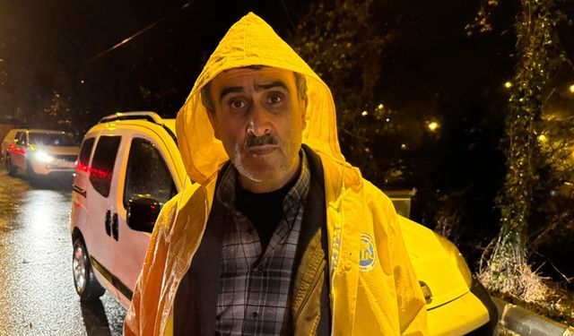 Hayrullah Malakçı heyelanda yaşanan dehşet anlarını anlattı