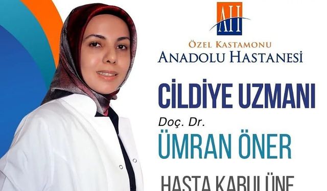 Doç. Dr. Ümran Öner, Özel Kastamonu Anadolu Hastanesinde göreve başladı