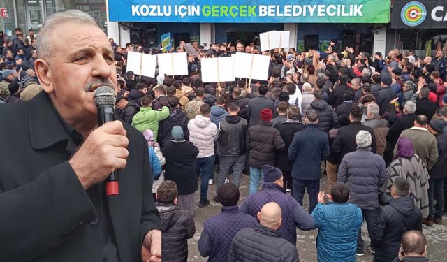Ali Bektaş'a coşkulu açılış: Kozlu, Türkiye'nin 1'inci ilçesi olacak