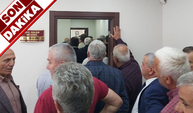Zonguldak Belediyesi'nde izdiham: Böyle ziyaret görülmedi!