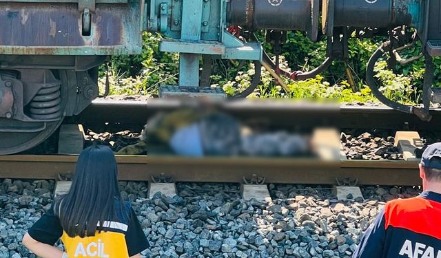 Kadın trenin önüne atlayarak intihar etti