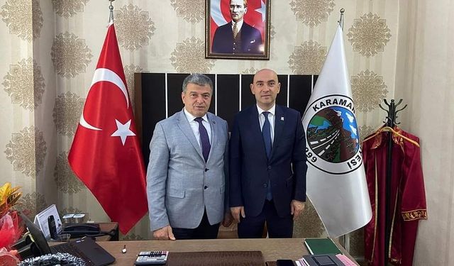 Devrim Dural, Mustafa Kalaycı'yı ziyaret etti