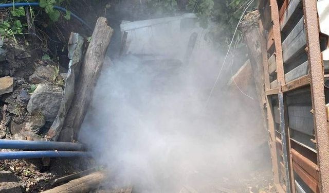 Zonguldak’ta 3 kaçak maden ocağı imha edildi