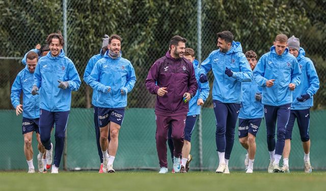 Trabzonspor’da Göztepe maçı hazırlıkları sürüyor