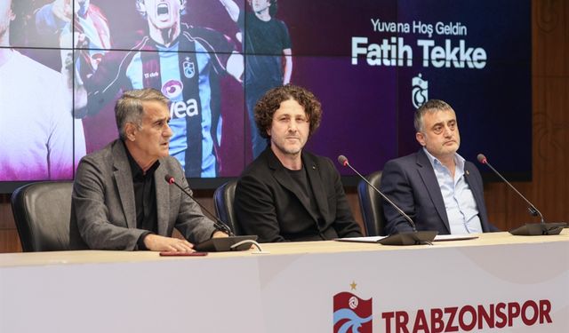 Trabzonspor’dan Tekke ve Güneş için KAP bildirimi