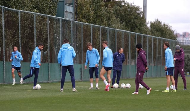 Trabzonspor’da Hatayspor mesaisi başladı