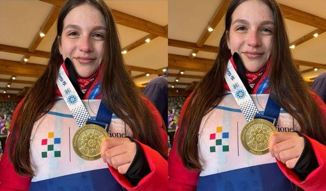 Eda Nur Biçer’den Özel Olimpiyatlarda altın madalya