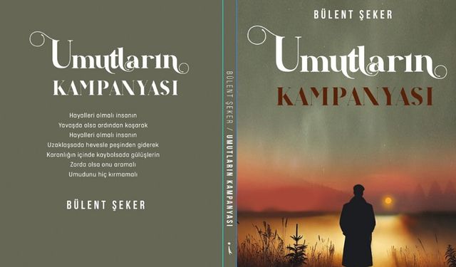 Çanakçılar Fabrika Direktörü Bülent Şeker, 'Umutların Kampanyası' adlı kitabını çıkardı