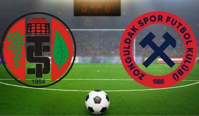 Turgutluspor-Zonguldakspor maçından beş gol sesi geldi