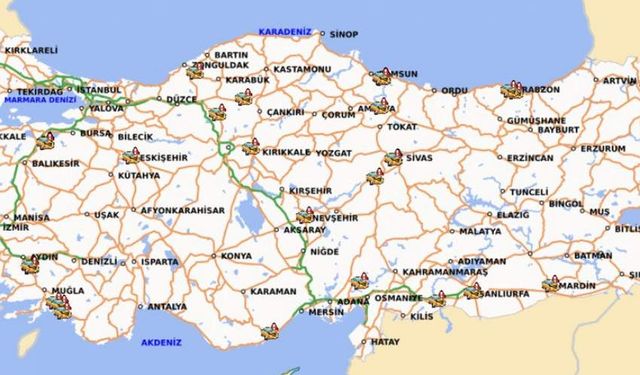 Sürücüler dikkat! 33 kaza kara noktası arasında Zonguldak da var