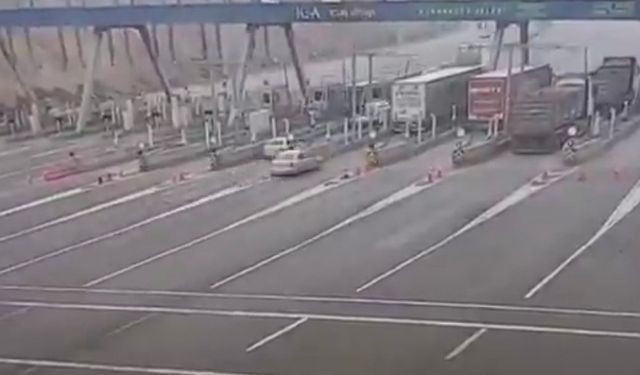 Zonguldaklı öğretmenin öldüğü kazanın şok görüntüleri çıktı