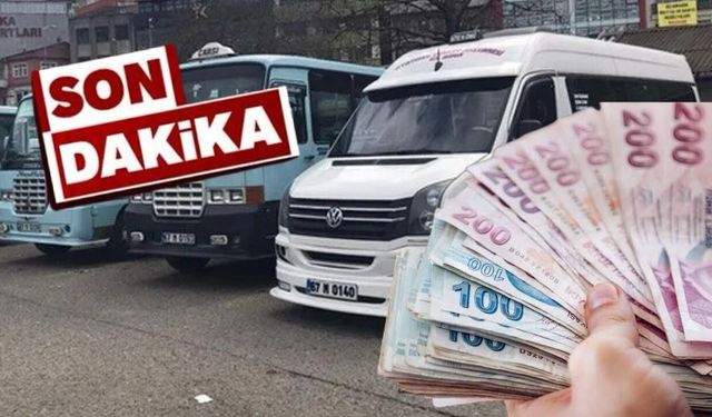 Zonguldak'ta dolmuş 40 lira oldu: Yeni tarife ne zaman başlıyor?