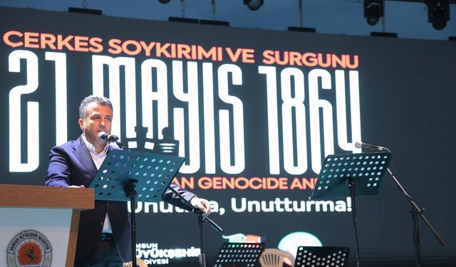10 bin kişi, Çerkes Soykırımı ve Sürgünü’nde yaşamını yitirenleri andı
