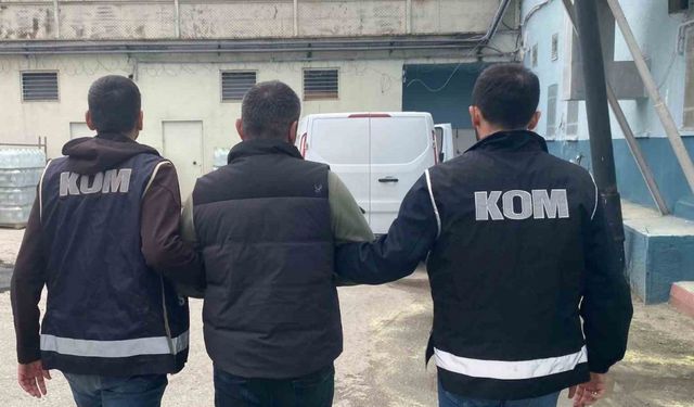 6 yıl hapis cezasıyla aranan hükümlü yakalandı