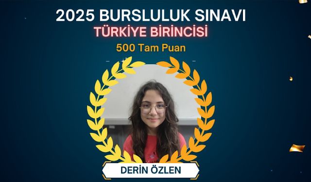 Zonguldak’ın gururu: Sınavda Türkiye birincisi oldu