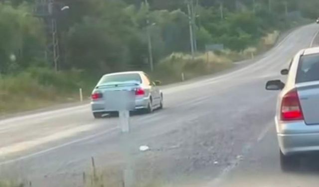 Ters yöne giren sürücünün ehliyeti 2 ay alındı, 15 bin TL ceza kesildi