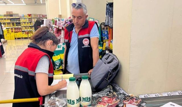 Zabıta ve İlçe Tarım Müdürlüğü ekiplerinden ortak denetim