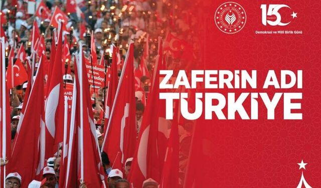Zonguldak'ta 15 Temmuz Demokrasi ve Millî Birlik Günü programı açıklandı