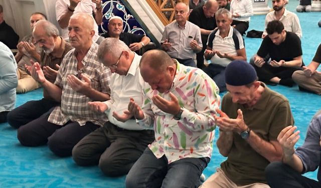 Zeki Tosun için Uzun Mehmet Camisi'nde Kur’an-ı Kerim okundu