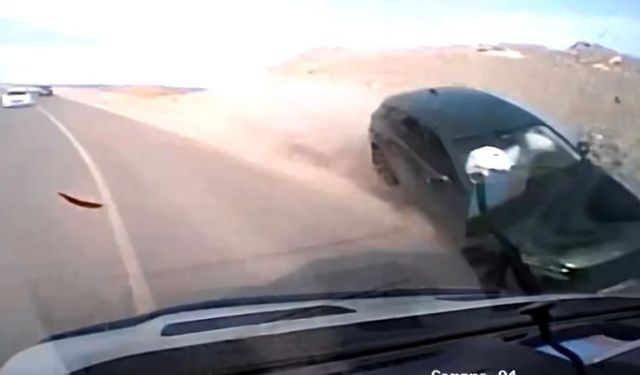 Kilimli Sahil Yolu'nda korkutan kaza