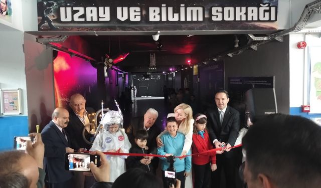 Öğrenciler için “Uzay ve Bilim Sokağı” hayata geçirildi