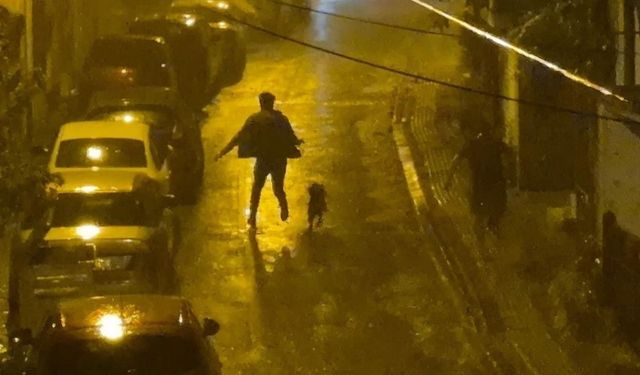 Vatandaşların fırtınayla imtihanı