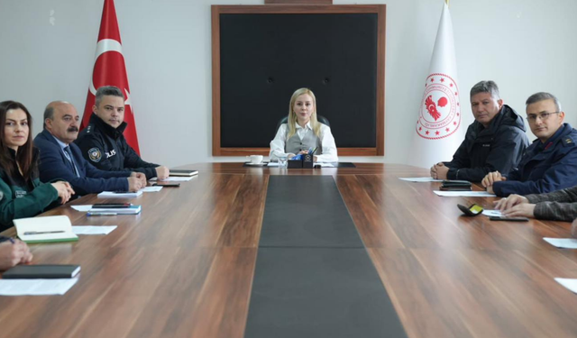 Yaz ayları öncesi yangın tedbirleri masaya yatırıldı