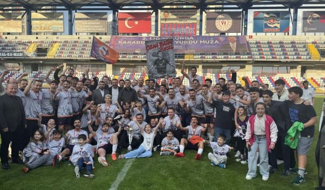 1.Amatör Lig'de şampiyon Safranboluspor
