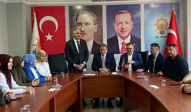 AK Parti Alaplı Teşkilatı bayramlaşma programında buluştu