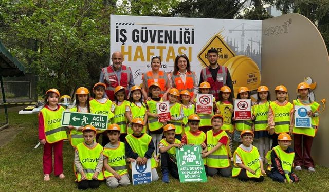 Minik İSG’ciler Creavit Kampüste!