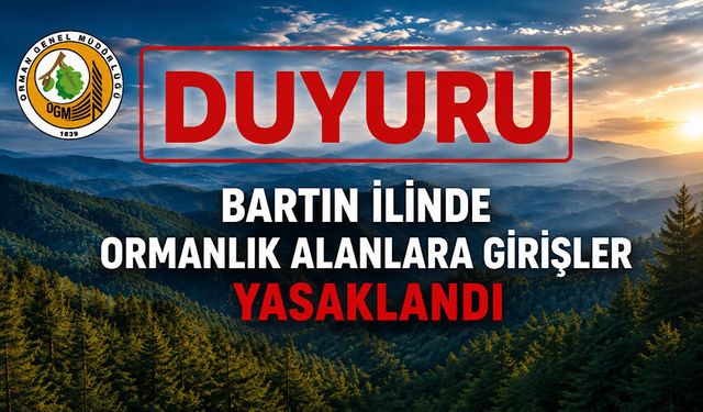 Sıcaklıklar arttı, ormanlara giriş yasaklandı
