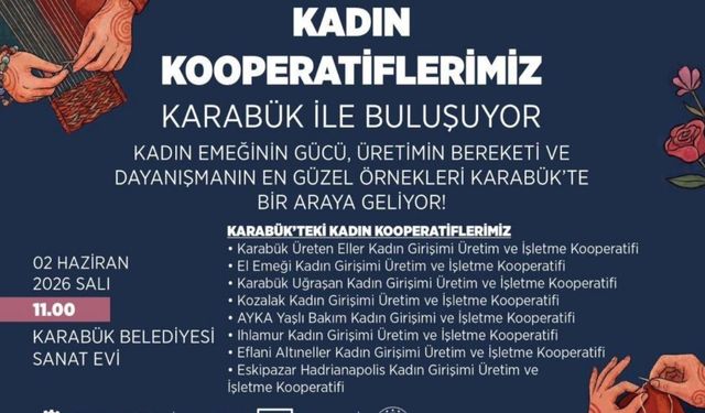 Belediye kadın kooperatiflerini bir araya getiriyor