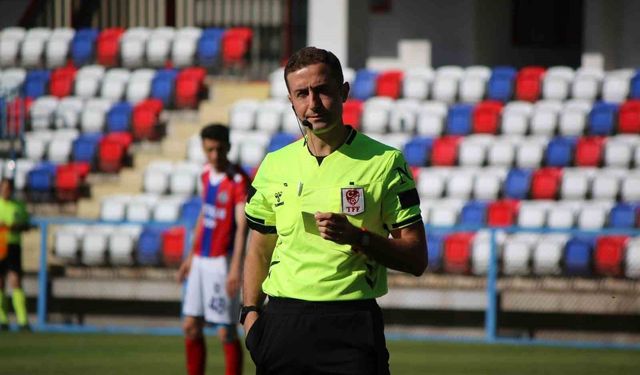 Karabüklü hakem Mustafa Hakan Belder, Süper Lig'de maç yönetecek
