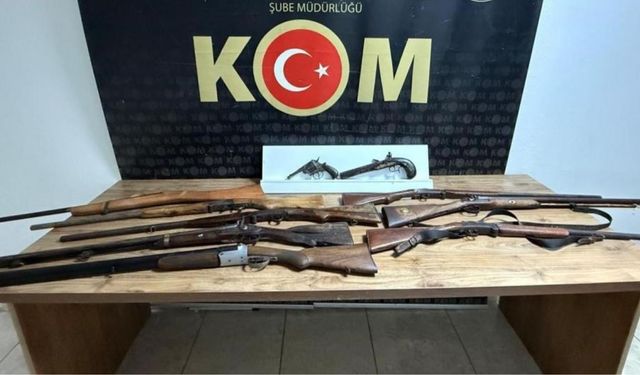 Silah kaçakçılığı operasyonu: 1 gözaltı