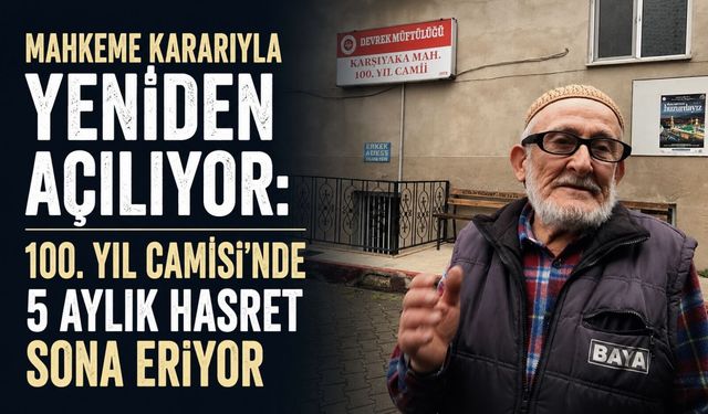 Mahkeme kararıyla yeniden açılıyor: 100. Yıl Camisi’nde 5 aylık hasret sona eriyor